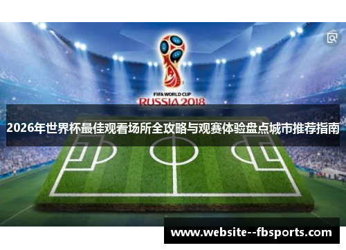 2026年世界杯最佳观看场所全攻略与观赛体验盘点城市推荐指南